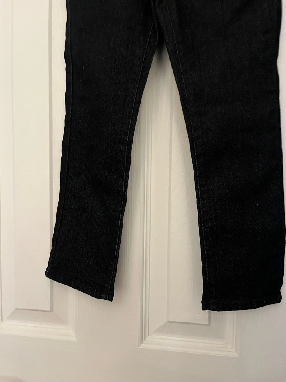 Girls ARIZONA JEAN CO Black Skinny Jeans with Heart Stud Back Pocket  SIZE 5T